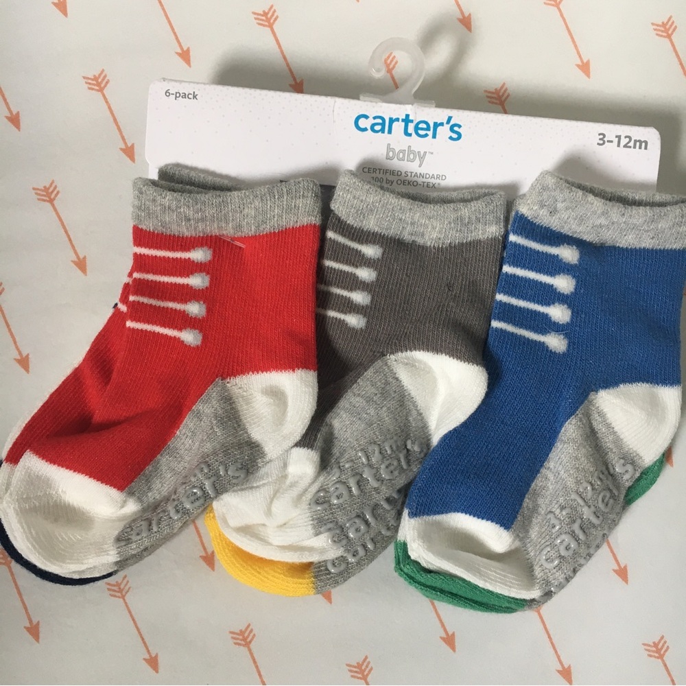 NWT Baby sneaker socks from Carter’s